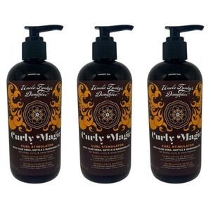 Uncle Funky's Daughter Curly Magic Curl Stimulator 12 oz with Aloe Vera Lot of 3